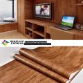 Wood Grain Self Adhesive 4x2 Feet  Furniture Stickers PVC Wallpaper cabinets Gloss Film Vinyl Counter Top Decal 8 sqf. 