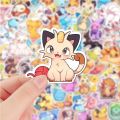 10/30/50pcs Cute Pokemon Eevee Anime Cartoon Stickers Laptop Car Motorcycle Luggage Suitcase Classic Toy Funny Decal Kid Sticker. 