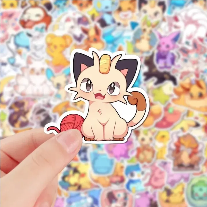 10/30/50pcs%20Cute%20Pokemon%20Eevee%20Anime%20Cartoon%20Stickers%20Laptop%20Car%20Motorcycle%20Luggage%20Suitcase%20Classic%20Toy%20Funny%20Decal%20Kid%20Sticker%20-%20Image%204