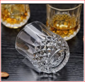 Transparent Diamond Design Coke Glass Set - Unique Glasses To Serve Your Beverages - Set Of 6 Glasses By Olila-W41. 