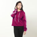 Pink hoodie for women | Baby pink colour ladies hoodie collection 2026 | Export quality crop hoodie for women. 