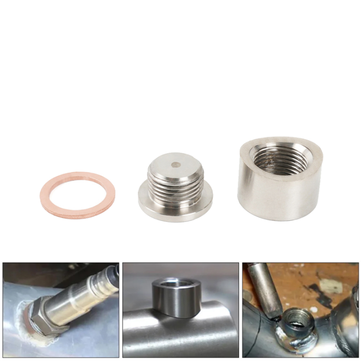 Oxygen%20Sensor%20Nut%20Weld%20Bung%20Plug%20M18X1.5%20O2%20Sensor%20Adapter%20Nut%20Bung%20Stainless%20Steel%20Flat-Port%20Parts%20Accessories%20-%20Image%202