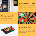 Magnetic Dart Board, 15" Double-Sided Magnetic Dart Game Set with 6 Darts Flights Safe Indoor & Outdoor Games Toy Gift for Kids and Adults. 