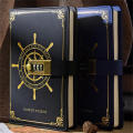 Sailor's Voyage Password Notebook Locked Diary Book Password Journal PU Leather Sailor's Notebook Office Stationery Journal Book Retro Notebook. 