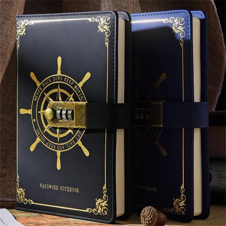 Sailor's%20Voyage%20Password%20Notebook%20Locked%20Diary%20Book%20Password%20Journal%20PU%20Leather%20Sailor's%20Notebook%20Office%20Stationery%20Journal%20Book%20Retro%20Notebook%20-%20Image%204