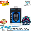Newmen N6000 Black LED lights spread 6 Buttons USB Gaming Mouse. 
