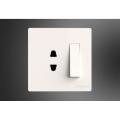 Energypac Venice Series 10A 2 Pin Socket with Switch 2Pin Electrical Wall Switch.