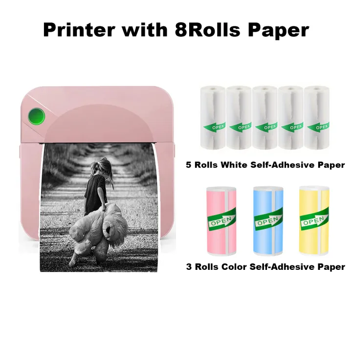 Fun%20Print%20Portable%20Thermal%20Self-adhesive%20Stickers%20Photo%20Printer%20HD%20Mini%20Bluetooth%2057*25mm%20Supplies%202d%20Label%20Maker%20For%20Phone%20MuXiaRe%20-%20Image%207