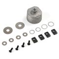 Differential Gear Shells Kit Fit for 1/8 HPI Racing Savage XL FLUX Rovan TORLAND Brushless Truck Parts.