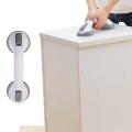 Bathroom & Shower Helping Handle Safety Grip Anti Slip Support Double Locking Handle Safety Cup Absorption.