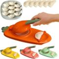 Dumpling Maker, Pitha Maker Creative Household New 2 In 1 Dumpling Maker, Dumpling Moulds,r Tools Mold - Bix super shop.