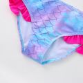 2022 New Girls Swimsuit Mermaid Two Piece Children's Swimsuit Ruffle Swimsuit For Girl Bathing Suit Mermaid Swimwear Girls.