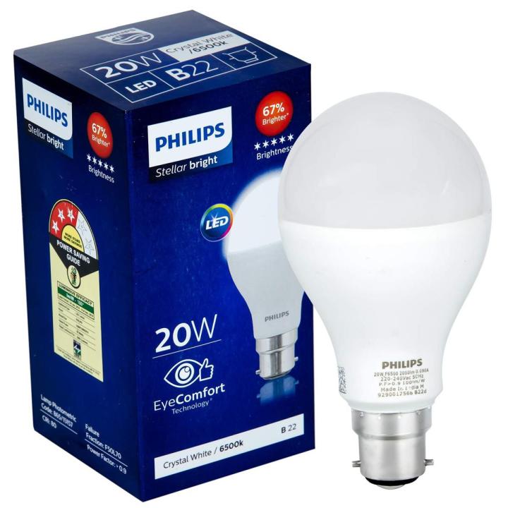 Philips Stellar Bright LED Bulb 20W 2000lm B22 (Pin Type)