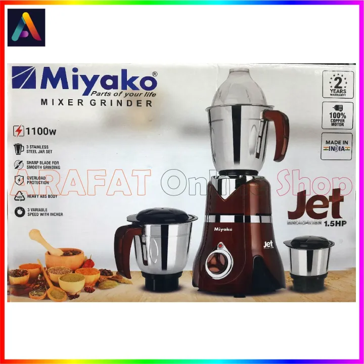 Miyako%203%20in%201%20Blender%20&%20Mixer%20Grinder%20JET/Turbo%201.5%20HP%201100%20Watt%20%20Made%20in%20India%20-%20Image%205