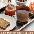 Wooden Cup Solid Wood Cup Solid Wood Water Tea Cup for Kitchen Living Room High Guality Easy to Use.
