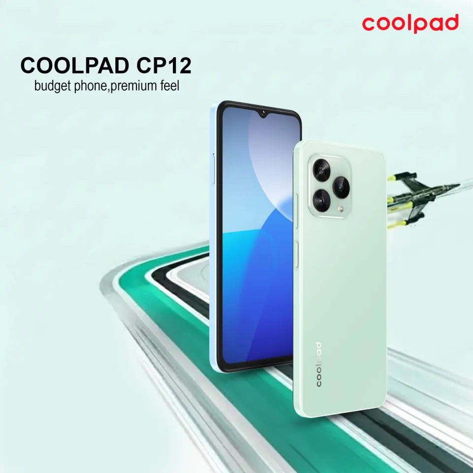Coolpad CP12 Smartphone – 6.52” HD+ Display, 8GB RAM (4+4), 128GB