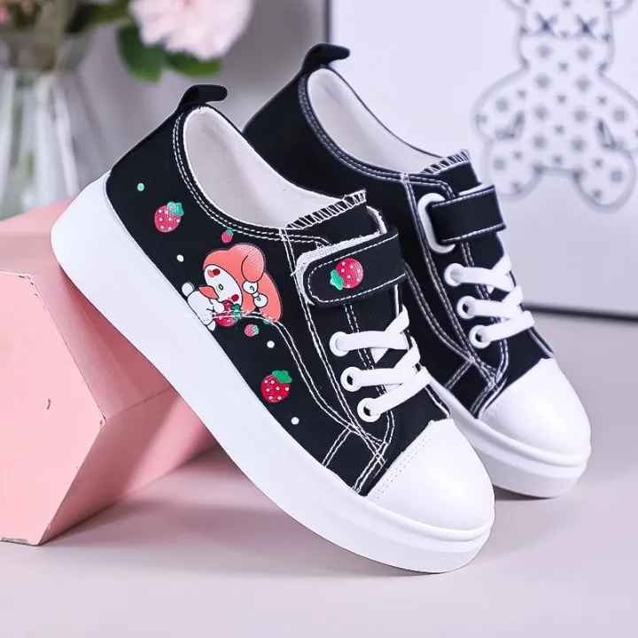 Sanrio%20Kuromi%20casual%20shoes%20girl%20canvas%20shoes%20my%20melody%20spring%20autumn%20sports%20shoes%20children's%20soft-soled%20sneakers%20skate%20shoes%20-%20Image%203