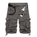 Men's Military Cargo Shorts New Army Camouflage Tactical Shorts Cotton Loose Work Casual Short Pants Plus Size.
