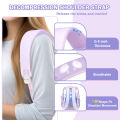 Popular Clear Backpack Heavy Duty, Stylish Transparent Laptop Book bag, for Stadium Check Approved, Jelly Purple.