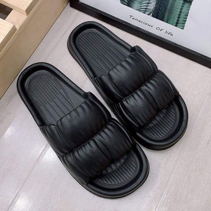 Summer%20slippers%20simple%20Japanese%20style%20couple%20non-slip%20soft%20bottom%20thick%20bottom%20sandals%20men%20and%20women%20Slippers%20Slides%20-%20Image%205