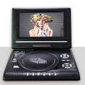 9.8 Inch Portable Home Car DVD Player VCD CD Game TV Player USB Radio Adapter Support FM Radio Receiving-EU Plug.