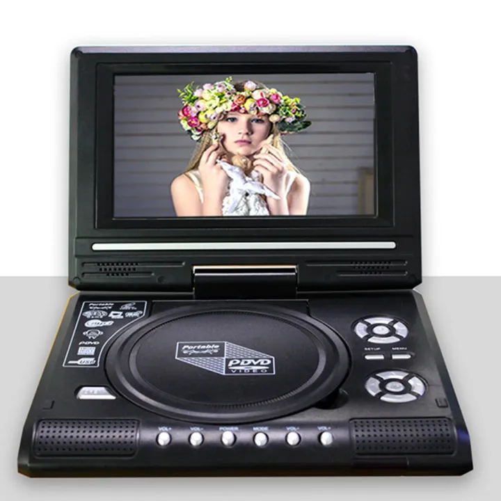 9.8%20Inch%20Portable%20Home%20Car%20DVD%20Player%20VCD%20CD%20Game%20TV%20Player%20USB%20Radio%20Adapter%20Support%20FM%20Radio%20Receiving-EU%20Plug%20-%20Image%202