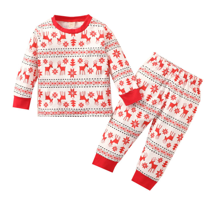 Baby Boys Girls Matching Christmas Clothes Red Deer Top T Shirt Baby Girl Pajamas 3-6 Months Sunflower Baby Blankets for Girls
