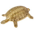 Feng Shui Golden Money Turtle Lucky Fortune Wealth Home Office Decoration Gift. 
