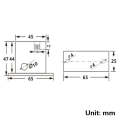 Adjustable Current Sensing Switch Normally Open 0.2-30A SZC23-NO-AL-CH. 