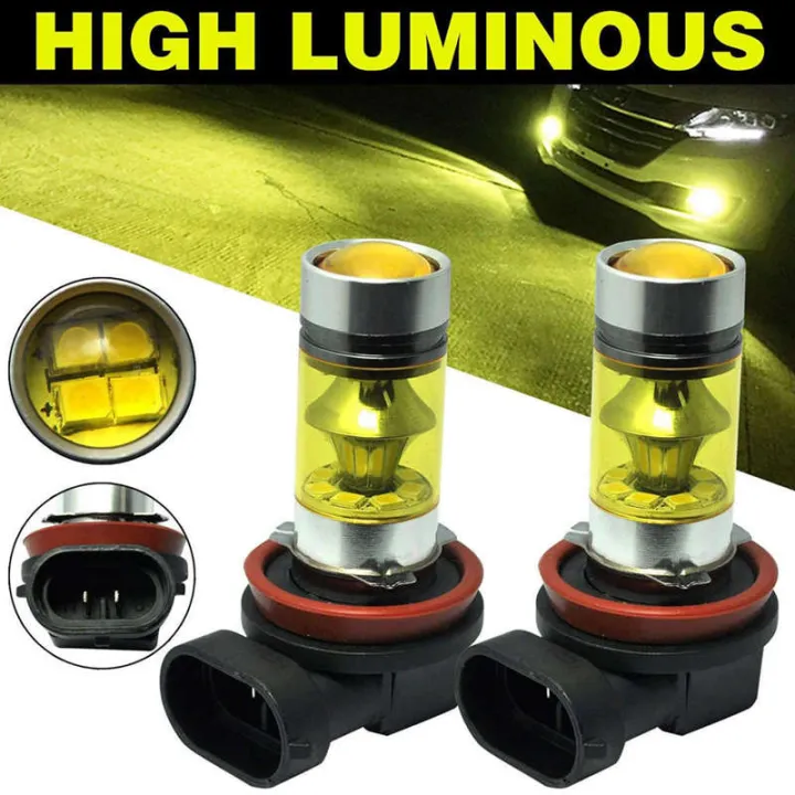 2%20X%20High%20%20Led%20Lights%20100W%20H8%20H11%20Yellow%20Fog%20Light%202828%2020Led%20Headlight%20Lamp%20-%20Image%206