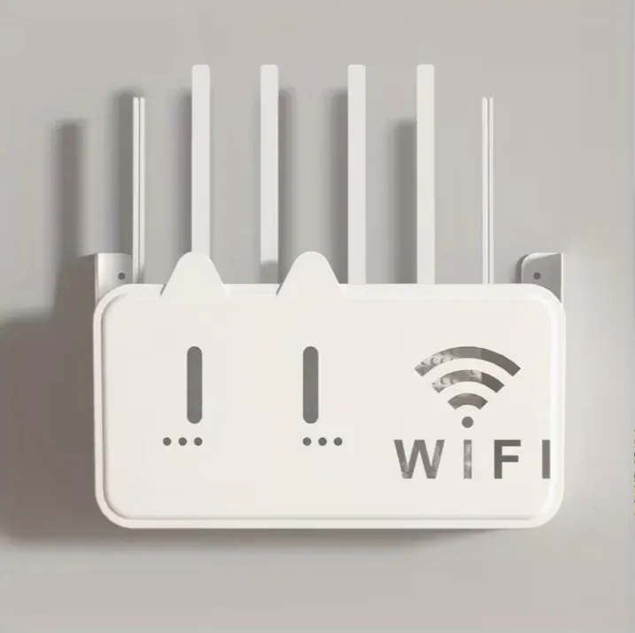 Plastic Wall Hanging Smart Self Adhesive WiFi Router Cover Box | Daraz ...