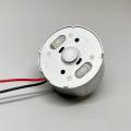 Mini 300 Round Motor RF-300C-12180 Motor DC 3.7V 8400RPM Long Wire Motor Solar Power Cap Fan Toy Motor 8.3mm Long Shaft. 