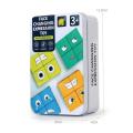 Kids Face Change Cube Game Montessori Expression Puzzle Building Blocks Toys Early Learning Educational Match Toy for Children. 