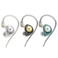 KZ EDX Pro Hi-Fi Bass Dual Magnetic Dynamic In-Ear Earphone With Microphone. 