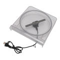 3D Hologram Fan Holographic Projector Fan 128 LED ABS PC for Exhibitions. 