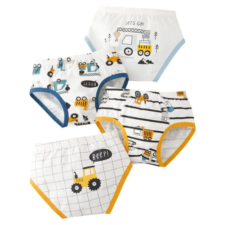 Cotton%20Bear%20Children's%20Underwear%20Boys'%20Cotton%20Summer%20Thin%20Baby%20Triangle%20Shorts%20Boys'%20Flat%20Underwear%20Boxer%20Shorts%20Cotton%20-%20Image%205
