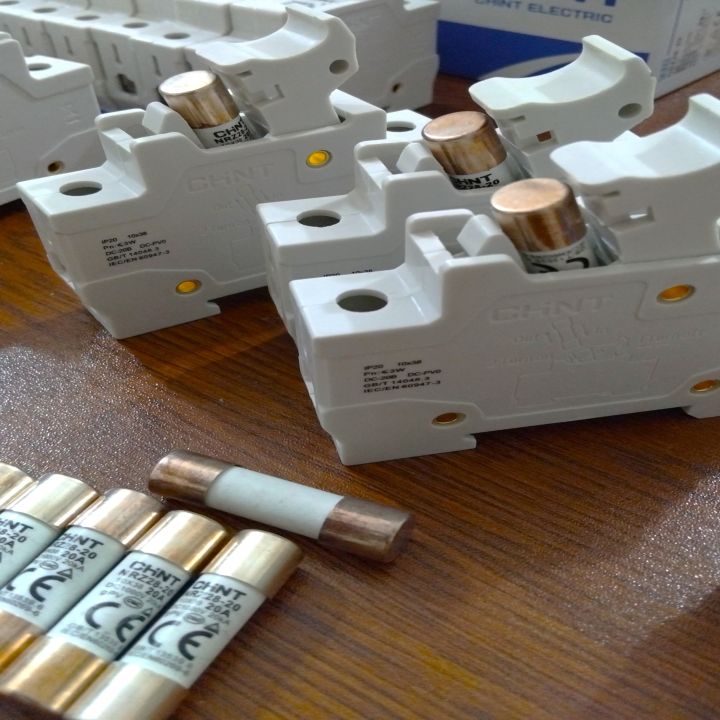 Chint NRZ28-20 20A DC Solar PV Fuse & Fuse Holder – 1000VDC Current Protection for Solar Systems – High-Quality Safety Solution | Best Price