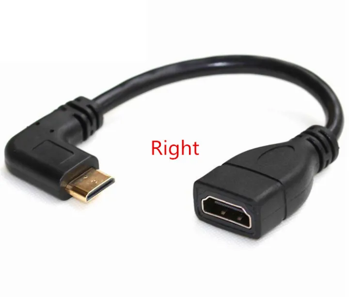 Up%20Down%20Right%20Left%20Angled%20Mini%20Hd-To%20Hd-Male%20To%20Female%20Cable%2010cm%20For%20Lap%20Pc%20Hdtv%20Type%20C%20Mini%20Hdmi-Compatible%20Angle%20Adapter%20-%20Image%203