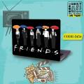 Friends Design Laptop Sticker. 