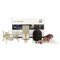Studio Professional Microphone Condenser Mic For Computer Laptop PC Streaming Karaoke Singing Wired Mikrofon Microphn Mike Sound.