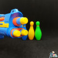 Fires Foam Darts Plastic Soft Bull-et Blaster Toy Gun With Suction Target Board. 