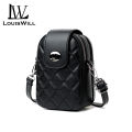 LouisWill Fashion Women Bag Vintage Handbags PU New Trendy Fashion Mini Bag Korean Style Ladies Shoulder Bag Shoulder Bag Women's Round Cross Body Small Bag. 