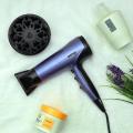Geepas Hair Dryer GHD86017 1800W - Ionic Fast Drying Hair Blow Dryer with 3 Heat Settings Cool Shot Settings. 