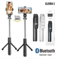 Xt02 Bluetooth Extendable Selfie Stick With Wireless Remote For Making Tiktok, Vlog Videos And Tripod Stand Selfie Stick For For Mobile And All Smart Phones - Mobile Stand - Mobile Stand. 