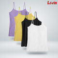 Womens Round Neck Camisole Cotton Tank Top From Levin.