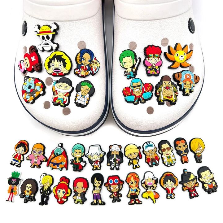 Hot%20Toys%209-25pcs%20Japanese%20Anime%20One%20Piece%20Croc%20Charms%20PVC%20Cartoon%20Shoe%20Charms%20accessories%20Decoration%20Buckles%20Fit%20Croc%20JIBZ%20Charm%20-%20Image%202