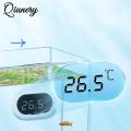 Led Digital Fish Tank Thermometer Built-in High-precision Sensor 0-50°C Range Aquarium Thermometer. 