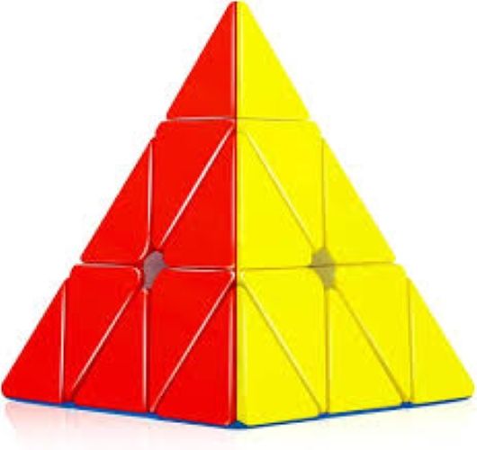 Pyramid Rubik's Cube Super Smooth 3X3X3 Magic Puzzle