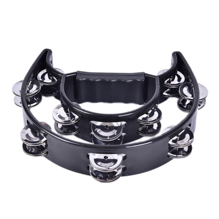 Tamborine%20Drum%20Durable%20Percussion%20Instruments%20Musical%20Instrument%20Compact%20Double%20-%20Image%202