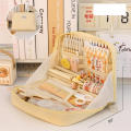 School Pencil Case Stationery Bag Portable Bag Pencil Case Pencil Case Large Capacity Stationery Bag Portable Storage Bag.